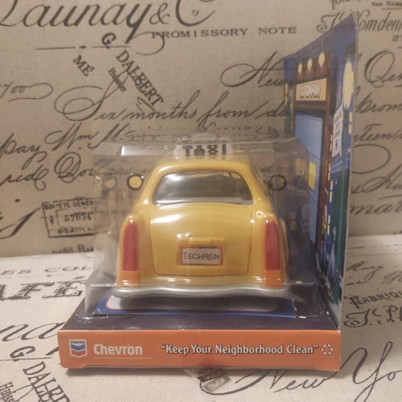 Yellow Chevron Cars Tyler Taxi Cab 1997 - Picture 5 of 5